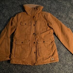 Carhartt Tan Insulated Wesley Jacket - Womens